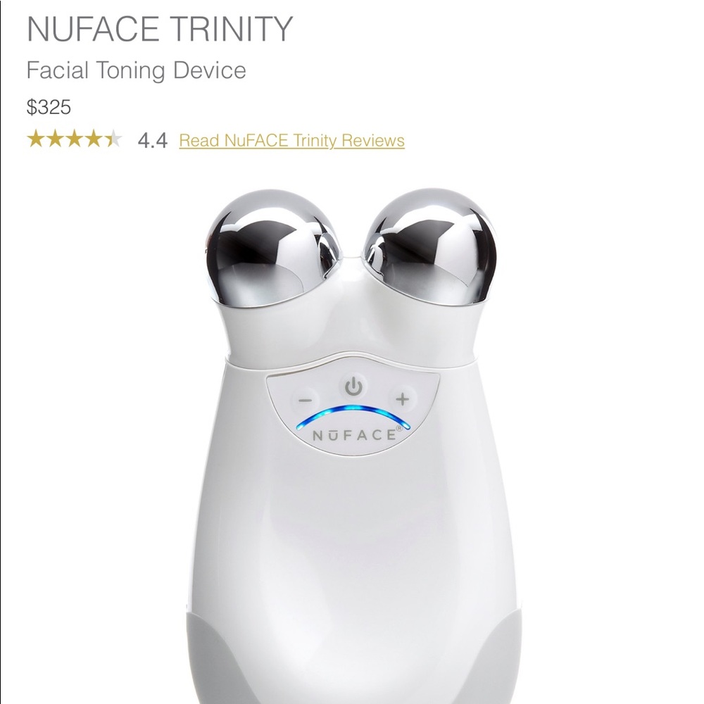 COPY - Nuface toning device w/ wrinkle reducer led attac